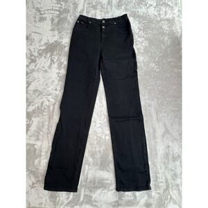 Lawman Jeans Womens Black Slim Fit Denim Pants Size 15